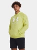 Bluza męska UNDER ARMOUR Rival Fleece Logo z kapturem limonkowa (1379758-743)