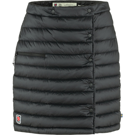 Wyprzedaż - Spódnica trekkingowa damska Fjällräven Expedition Pack Down Skirt Black puchowa czarna (F86367-550)