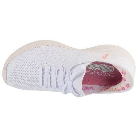 Skechers Slip-Ins: Ultra Flex 3.0 - Morning Blosso 150441-WHT Białe 36 (150441-WHT)