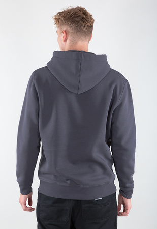 Bluza męska Alpha Industries Basic Hoody szara z kapturem (178312-412)