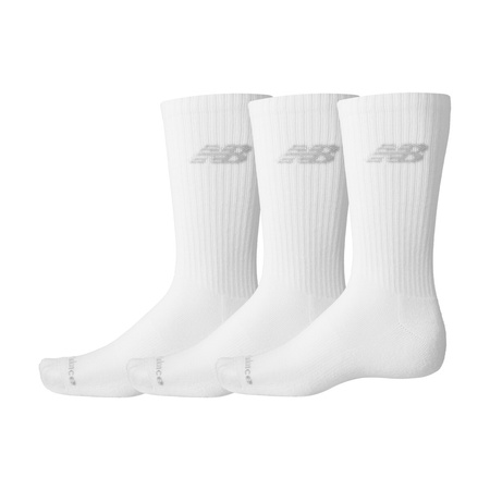 Skarpetki New Balance PERFORMANCE BASIC CREW 3 PACK Biały (LAS51423WT)