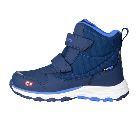 Buty zimowe dziecięce Trollkids Kids Hafjell Winter Boots wodoodporne granatowe (264-117)