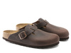 Klapki damskie/męskie Birkenstock BOSTON LEOI REGULAR unisex brązowe (0860133)