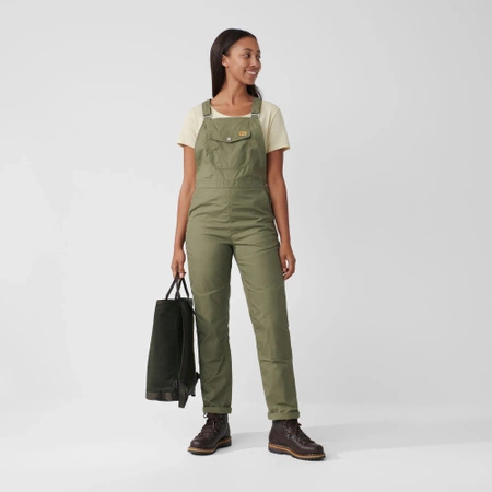 Spodnie damskie Fjällräven Vardag Dungaree Trousers W Green (F87030-620)