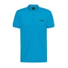 Wyprzedaż - Koszulka Polo męska BOSS Paule Turquoise/Aqua slim fit turkusowa (50512789-442)