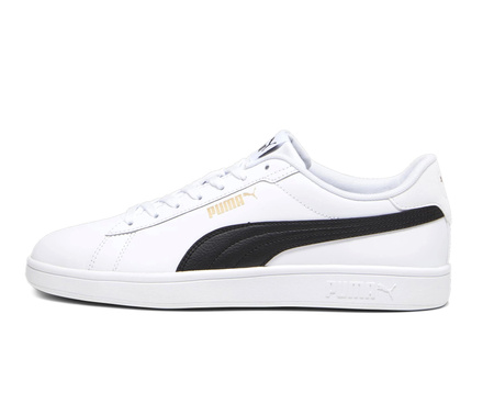 Wyprzedaż - Buty sportowe dmaskie/męskie Puma Smash 3.0 L White Black P białe (390987-11)