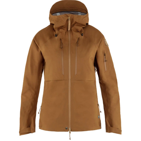 Kurtka softshell damska Fjällräven Keb Eco-Shell Jacket W Chestnut (F89600-230)