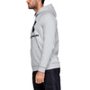 Bluza męska Under Armour Rival Fleece Logo Hoodie jasnoszara 1345628 014(1345628-014)