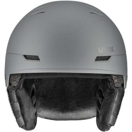 Kask narciarski damski/męski Uvex Wanted snowboardowy hardshell sportowy czarny (56/6/306/70)