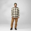 Koszula z długim rękawem męska Fjällräven Singi Flannel Overshirt M Chalk White-Dark Navy (F12600226-113-555)