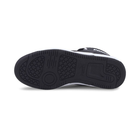 Sneakersy młodzieżowe wysokie Puma Rebound JOY Jr junior czarne (374687-01)