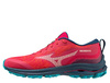 Buty Mizuno Wave Rider GTX W Czerwono-Turkusowe