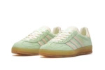 Buty damskie/męskie adidas Gazelle Indoor W “Semi Green” zamszowa cholewka zielone (IE2948)