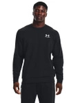 Bluza męska UNDER ARMOUR Essential Fleece Crew sporotwa czarna (1374250-001 )