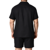 Koszula plażowa BOSS Vida_Shirt NERO (50540154-001)