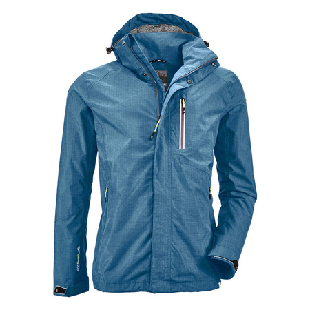 Wyprzedaż - Kurtka męska Killtec Jacket Carleb trekkingowa wodoodporna niebieska (34723/872/M)
