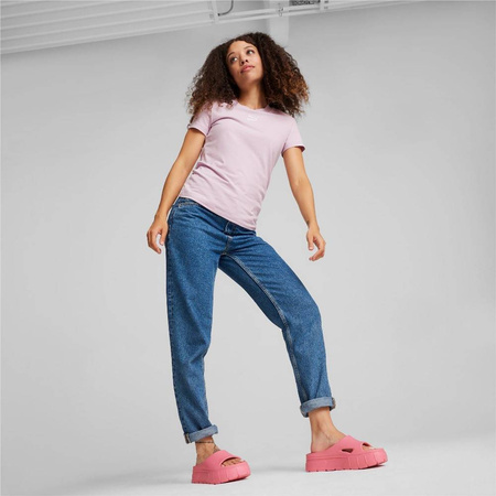 Klapki damskie Puma Mayze Stack Injex Wns Fast Pink na basen lato różowe (389454-08)