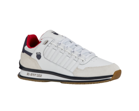 Męskie sneakersy K-Swiss RINZLER GT WHITE/PEACOAT/SAMBA/GUM-M (08907-121-M)