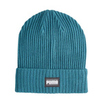 Czapka Puma Ribbed Classic Cuff Beanie turkusowa (024038 11)