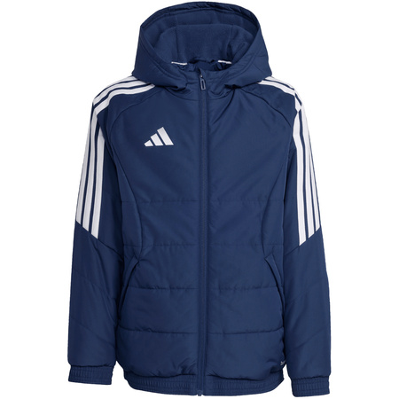 Kurtka dla dzieci adidas Tiro 26 Winter granatowa (KA8026)