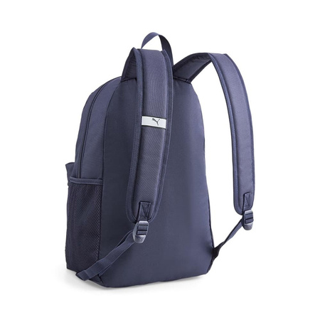 Plecak młodzieżowy PUMA PHASE BACKPACK PUMA NAVY klasyczny z logo Puma granatowy (079943-02)