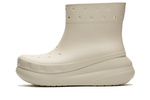 Crocs Classic Crush Rain Boot Bone  (207946-BONE)