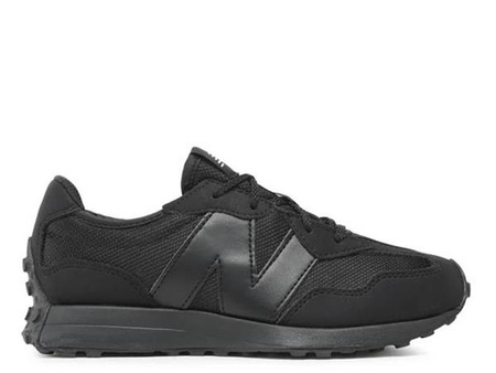 Sneakersy młodzieżowe New Balance NB327 buty sportowe juniorskie na co dzień czarne (GS327CTB)