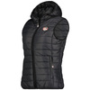 Bezrękawnik Geographical Norway VATIKA HOOD EO GIRL 233 czarny dla dziweczynki (WW2008E/GNO-Black)