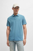 Koszulka Polo męska BOSS Prime Open Blue regular fit niebieska (50507813-486)