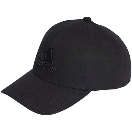 Czapka z daszkiem młodzieżowa adidas Big Tonal Logo Baseball Jr czarna (HZ3045)