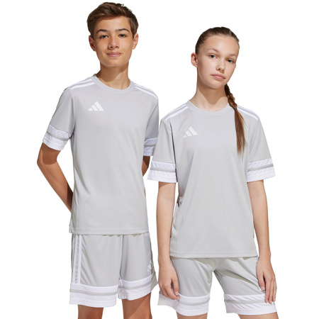Koszulka dla dzieci adidas Squadra 25 jasnoszara (JJ0061)