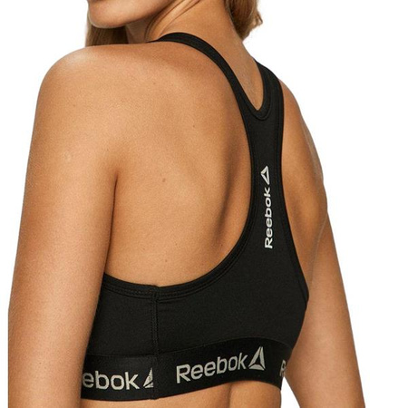 Biustonosz damski Reebok PERFORMANCE CROP TOP 2PK w kolorze czarnym (C93960)