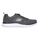 Sneakersy męskie Skechers Track buty treningowe szare (52631-CCBK)