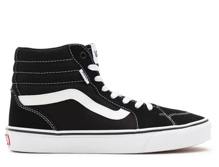 BUTY VANS MN FILMORE HI (SUEDE/CANVAS) BLACK/WHITE