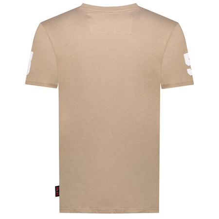 T-Shirt Geographical Norway JEQUESTRE MEN 254 taupe (szarobrązowy) męska (SY1305H/GN-Taupe)