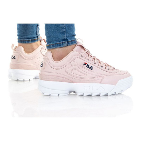 Buty sportowe dziecięce/damskie Fila Disruptor Kids sneakersy lifestylowe różowe (1010567-72W)