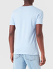 Koszulka męska Alpha Industries Basic T-Shirt z krótkim rękawem niebieski (100501-513)