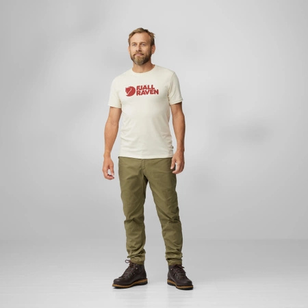 T-shirt męski Fjällräven Fjällräven Logo T-shirt M Chalk White (F87310-113)