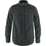 Koszula z długim rękawem męska Fjällräven Övik Flannel Shirt M Dark Grey (F82979-030)