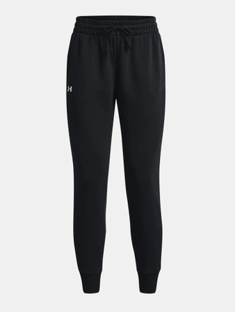 Spodnie dresowe damskie Under Armour UA Rival Fleece Jogger sportowe czarne (56681/1379438-001)