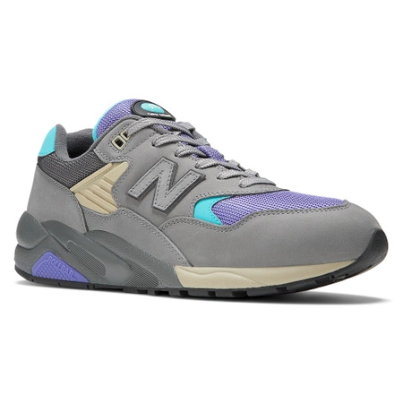 Buty męskie New Balance MT580VA2 RollBar szare sneakersy ze skóry zamszowej  (MT580VA2)