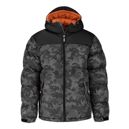 Kurtka męskie Monotox PUFFER H BLACK CAMO Szary (MX22123)