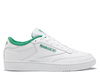 Buty sportowe damskie/męskie REEBOK CLUB C 85 klasyczne sneakersy całoroczne białe (IE9387)