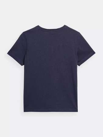 Koszulka dziecięca 4F navy blue (4FJAW23TTSHM0795-31S)