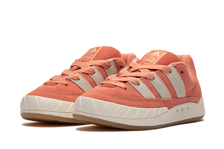 Wyprzedaż - Buty sportowe męskie adidas Adimatic Wonder Clay Gum sneakersy pomarańczowe (IE9862)
