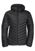 Kurtka zimowa damska Jack Wolfskin PASSAMANI DOWN HOODY W z kapturem czarna (1207101_6000)