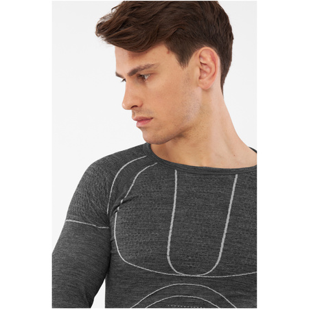 Bielizna męska VIKING Lan Pro Set Merino grafitowa (500/22/7575/0802)