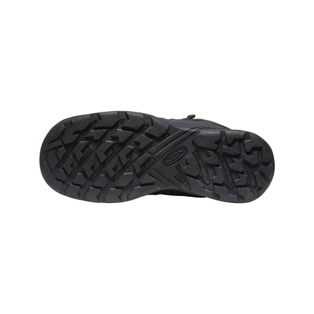 Buty Trekkingowe męskie KEEN CIRCADIA MID WP BLACK/CURRY wodoodporne skóra naturalna (KE-1027841)