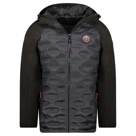 Kurtka męska Geographical Norway BAEL BLACK DB MEN 056 BLACK (WZ8113H/GN-NOIR)