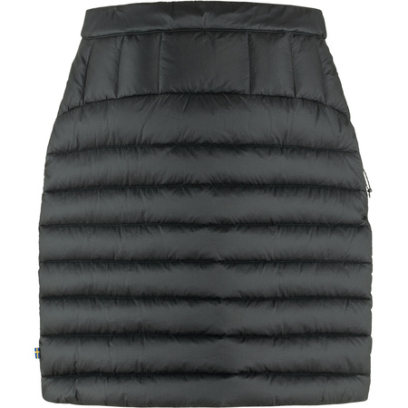 Wyprzedaż - Spódnica trekkingowa damska Fjällräven Expedition Pack Down Skirt Black puchowa czarna (F86367-550)